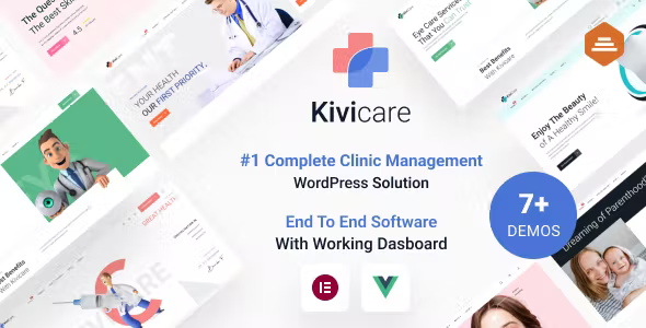 KiviCare - Medical Clinic & Patient Management WordPress Solution